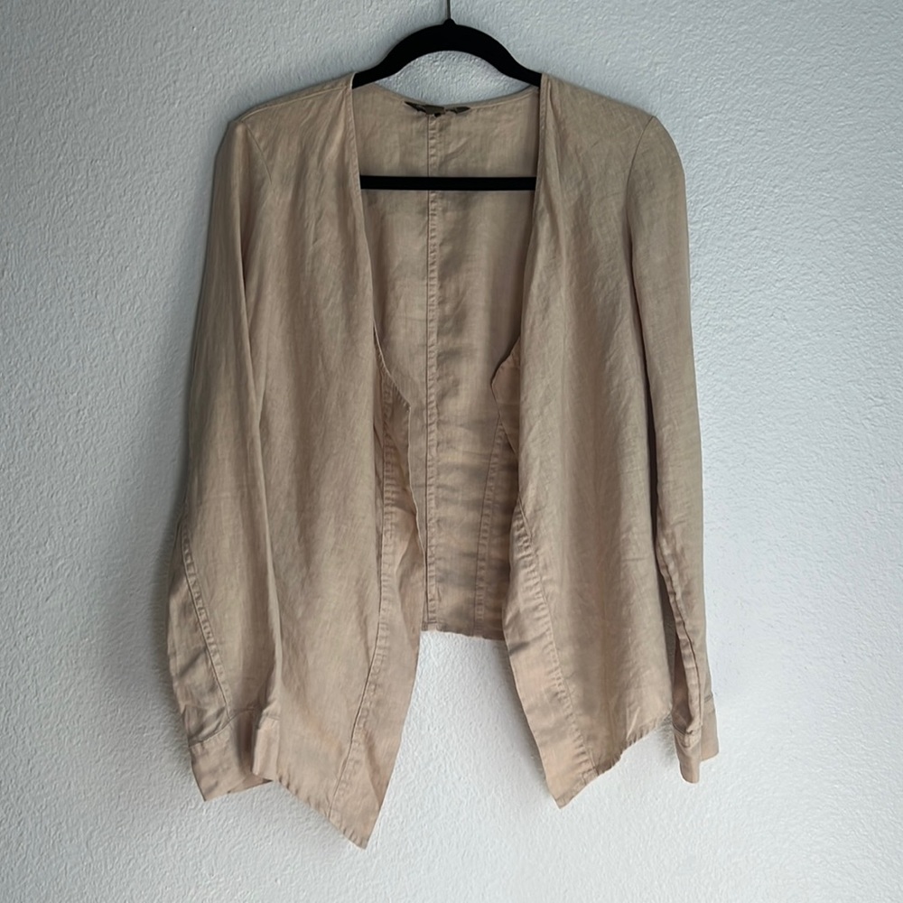 Tommy Bahama Linen Open Jacket Size Small